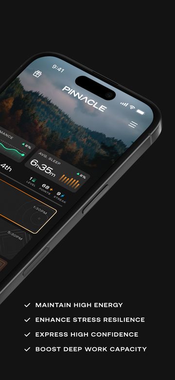 Pinnacle home and performance dashboard
